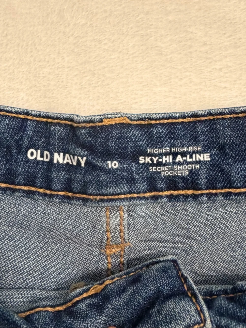 Old Navy Dark Blue Denim Jean Shorts